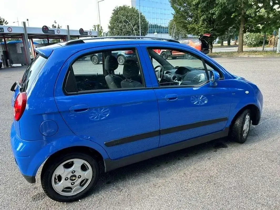 Usata Chevrolet Matiz SX 67 CV (49 kW) 2009 Blu/azzurro Utilitaria