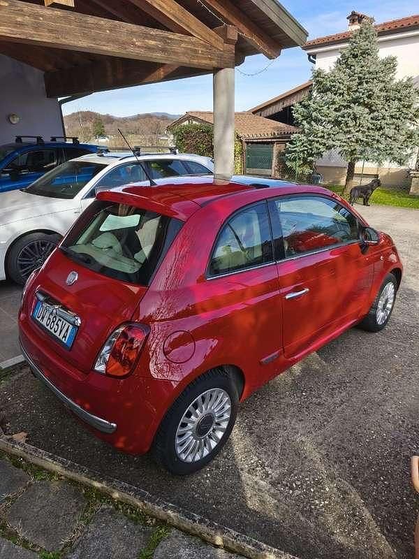 Usata Fiat 500 69 CV (50 kW) 2009 Rosso Utilitaria
