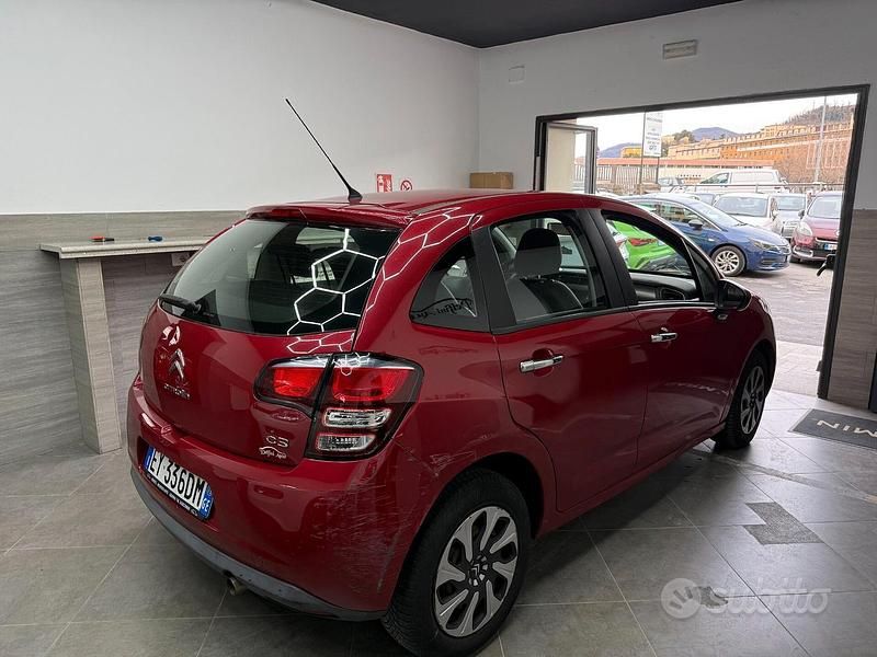 Usata Citroën C3 Exclusive 67 CV (49 kW) 2015 Rosso Berlina