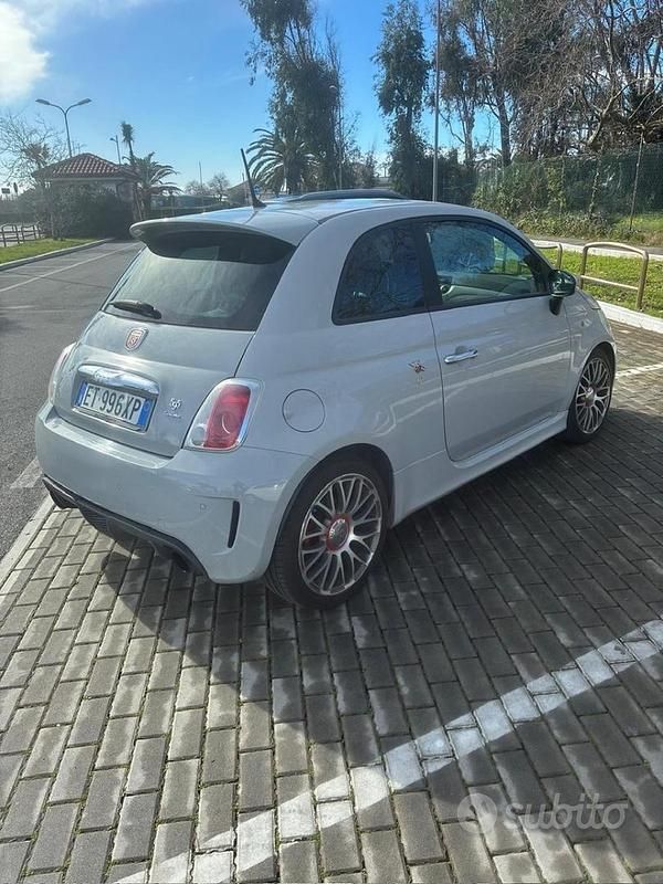 Usata Abarth 500 Turismo 165 CV (121 kW) 2015 Grigio Utilitaria