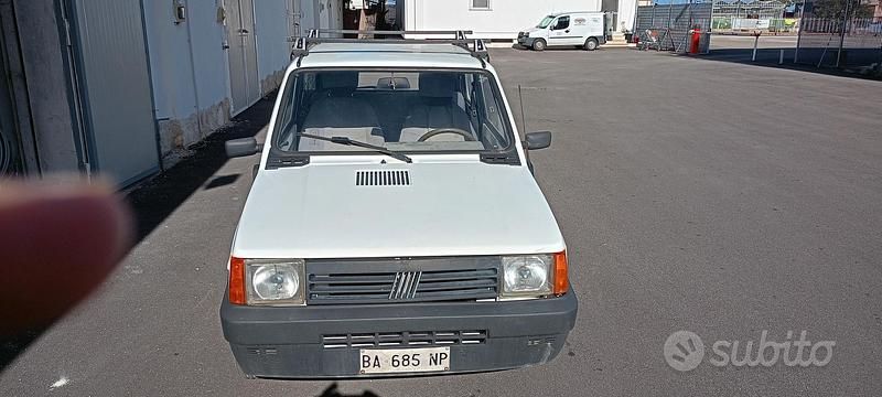 Usata Fiat Panda Young 1999 Bianco Utilitaria