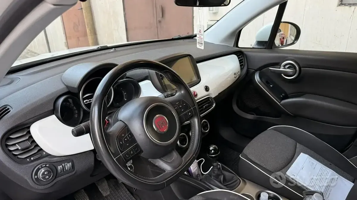 Usata Fiat 500X 95 CV (69 kW) 2018 Bianco SUV