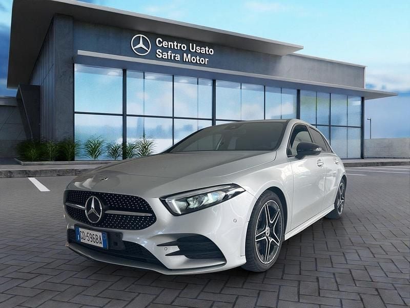 Usata Mercedes A200 Premium 150 CV (110 kW) 2020 Argento iridio metallizzato Berlina