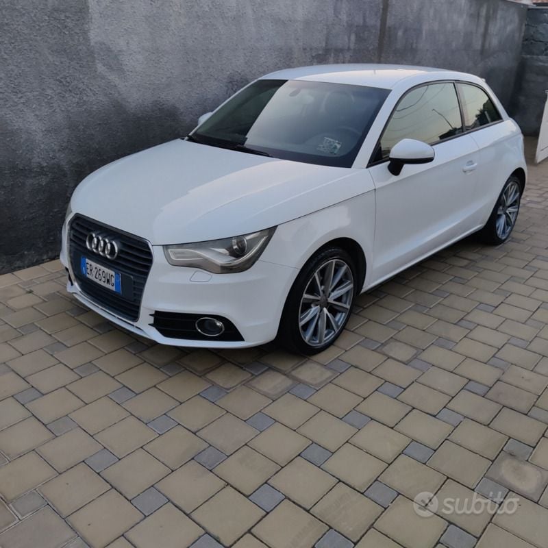Usata Audi A1 Ambition 90 CV (66 kW) 2013 Bianco Utilitaria
