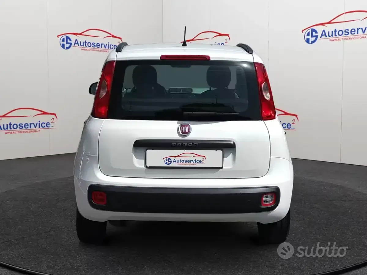 Usata Fiat Panda Easy 69 CV (50 kW) 2013 Bianco Utilitaria