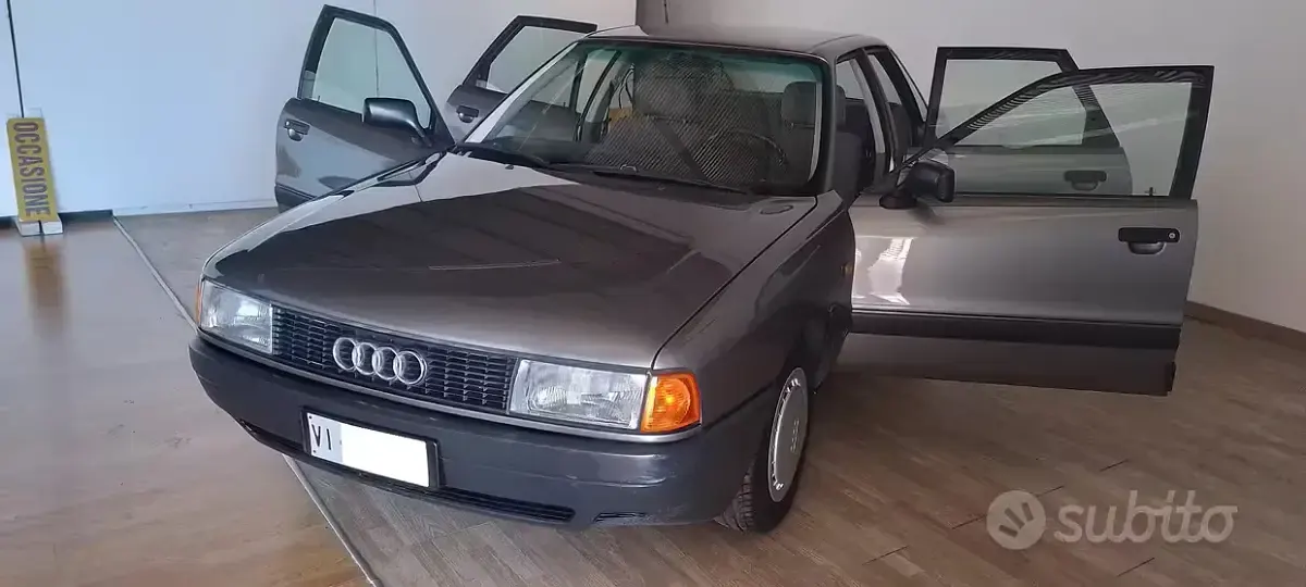 Usata Audi 80 73 CV (53 kW) 1989 Grigio Berlina