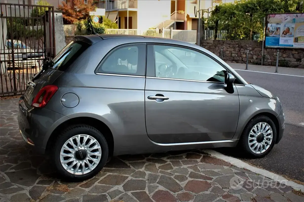 Usata Fiat 500 Lounge 69 CV (50 kW) 2016 Grigio Berlina