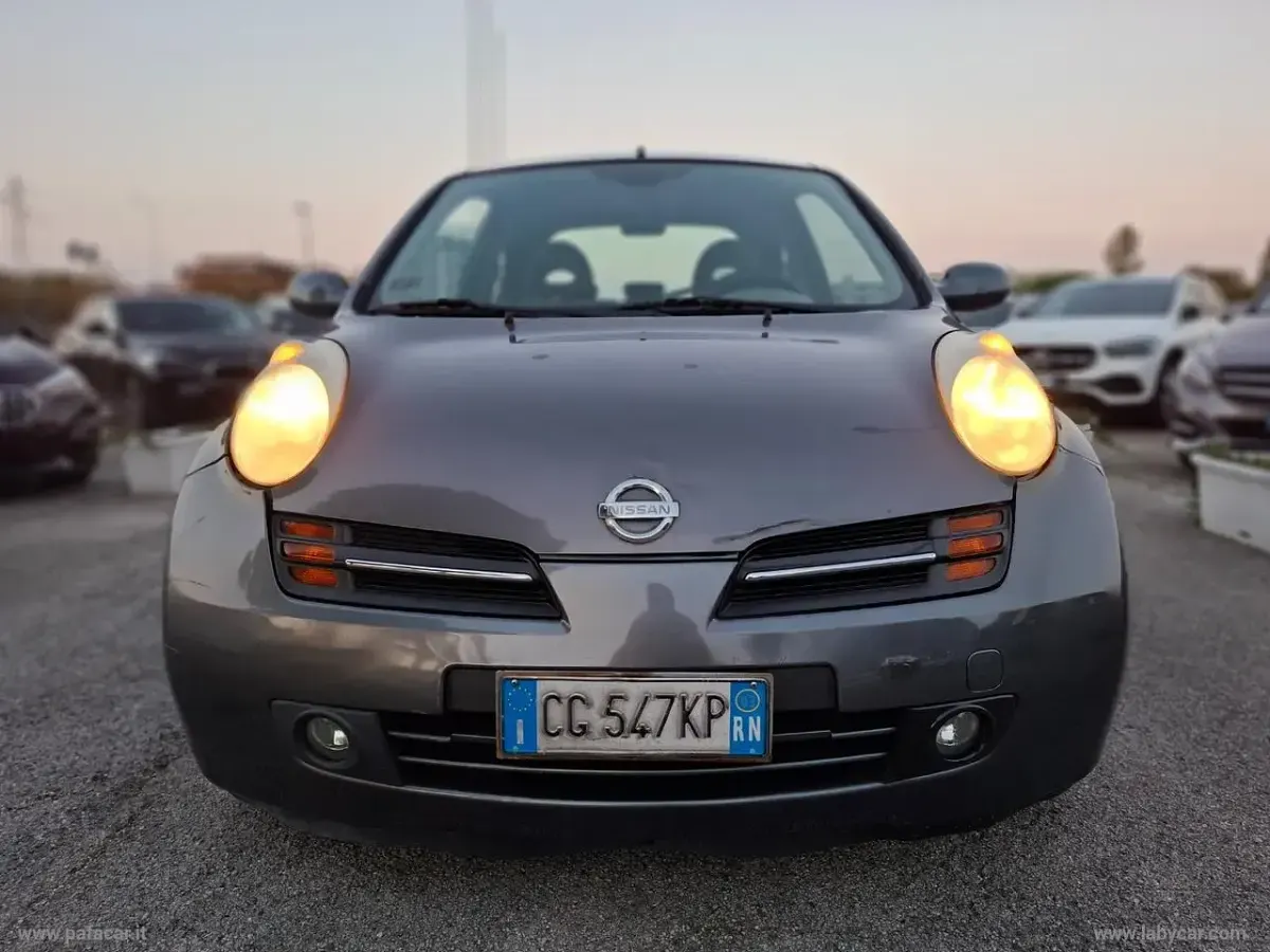 Usata Nissan Micra Acenta 80 CV (58 kW) 2003 Grigio Utilitaria