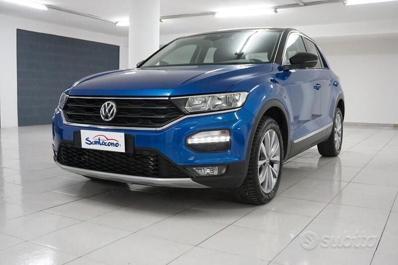 Blu Usata 2018 VW T-Roc Style SUV | 18.900 € (Buon prezzo) - Immagine 1/4