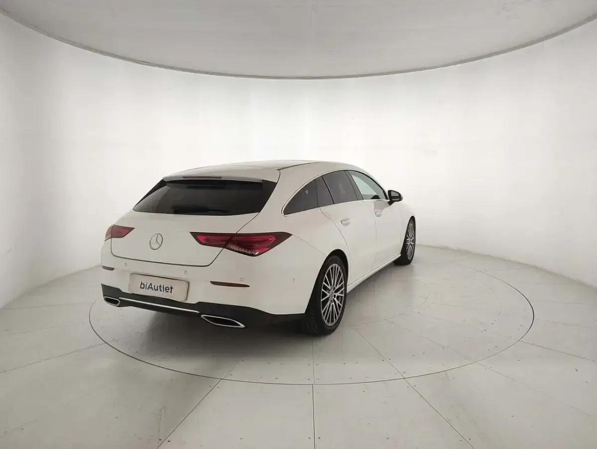 Usata Mercedes CLA180 116 CV (85 kW) 2021 Bianco Coupé