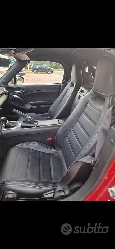 Usata Fiat 124 Spider Lusso 140 CV (102 kW) 2016 Rosso Cabrio