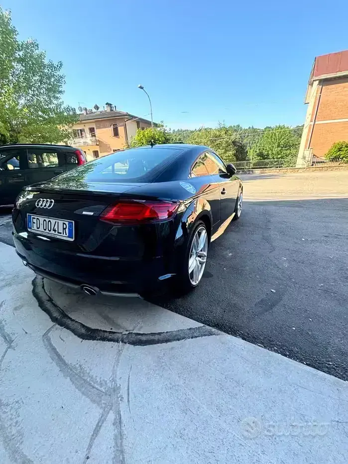 Usata Audi TT S-Line 184 CV (135 kW) 2015 Nero Coupé