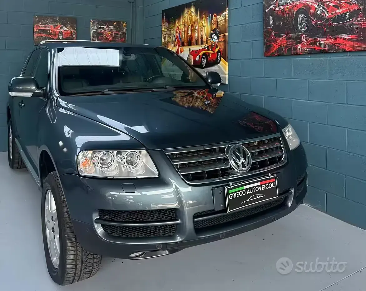Usata VW Touareg 310 CV (228 kW) 2003 Grigio SUV