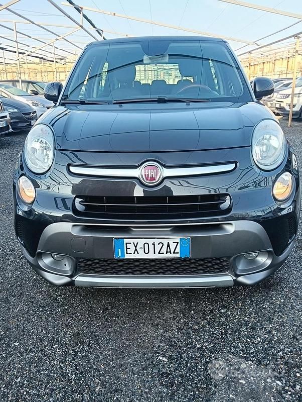 Usata Fiat 500L Trekking 105 CV (77 kW) 2014 Nero Monovolume