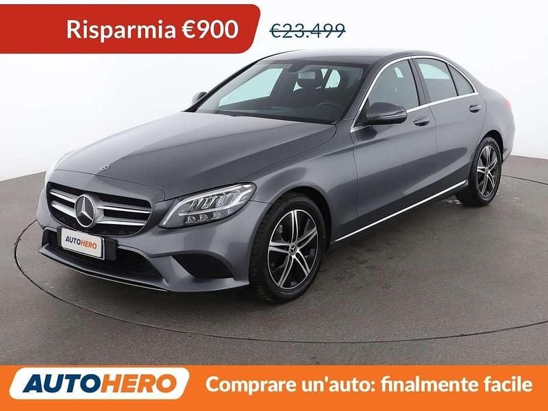 Usata Mercedes C180 122 CV (89 kW) 2020 Grigio Berlina