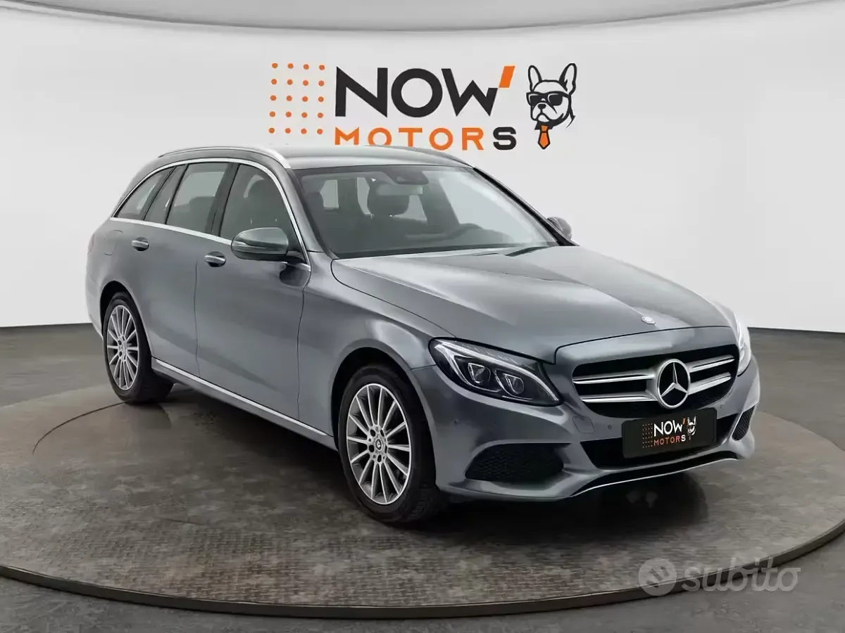 Usata Mercedes C220 170 CV (125 kW) 2016 Grigio Station wagon