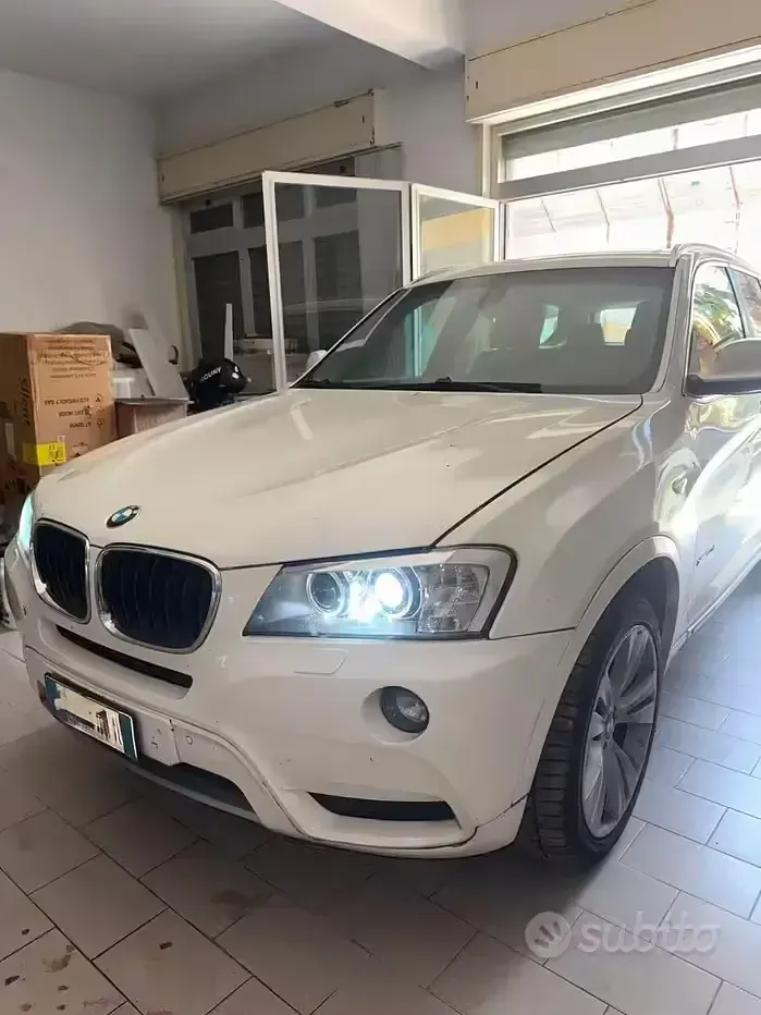 Usata BMW X3 184 CV (135 kW) 2011 Bianco SUV