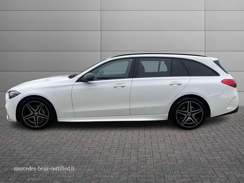 Usata Mercedes C220 AMG Line Premium 197 CV (144 kW) 2023 Bianco Station wagon
