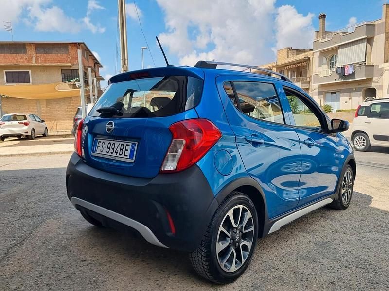 Usata Opel Karl Rocks 73 CV (53 kW) 2018 Blu Utilitaria