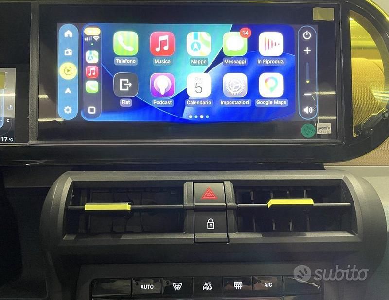 Nuova Fiat Grande Panda La Prima 110 CV (80 kW) 2025 Rosso Utilitaria