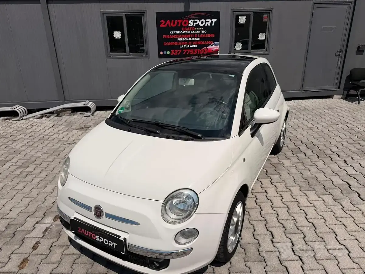 Usata Fiat 500 Lounge 100 CV (73 kW) 2009 Cabrio
