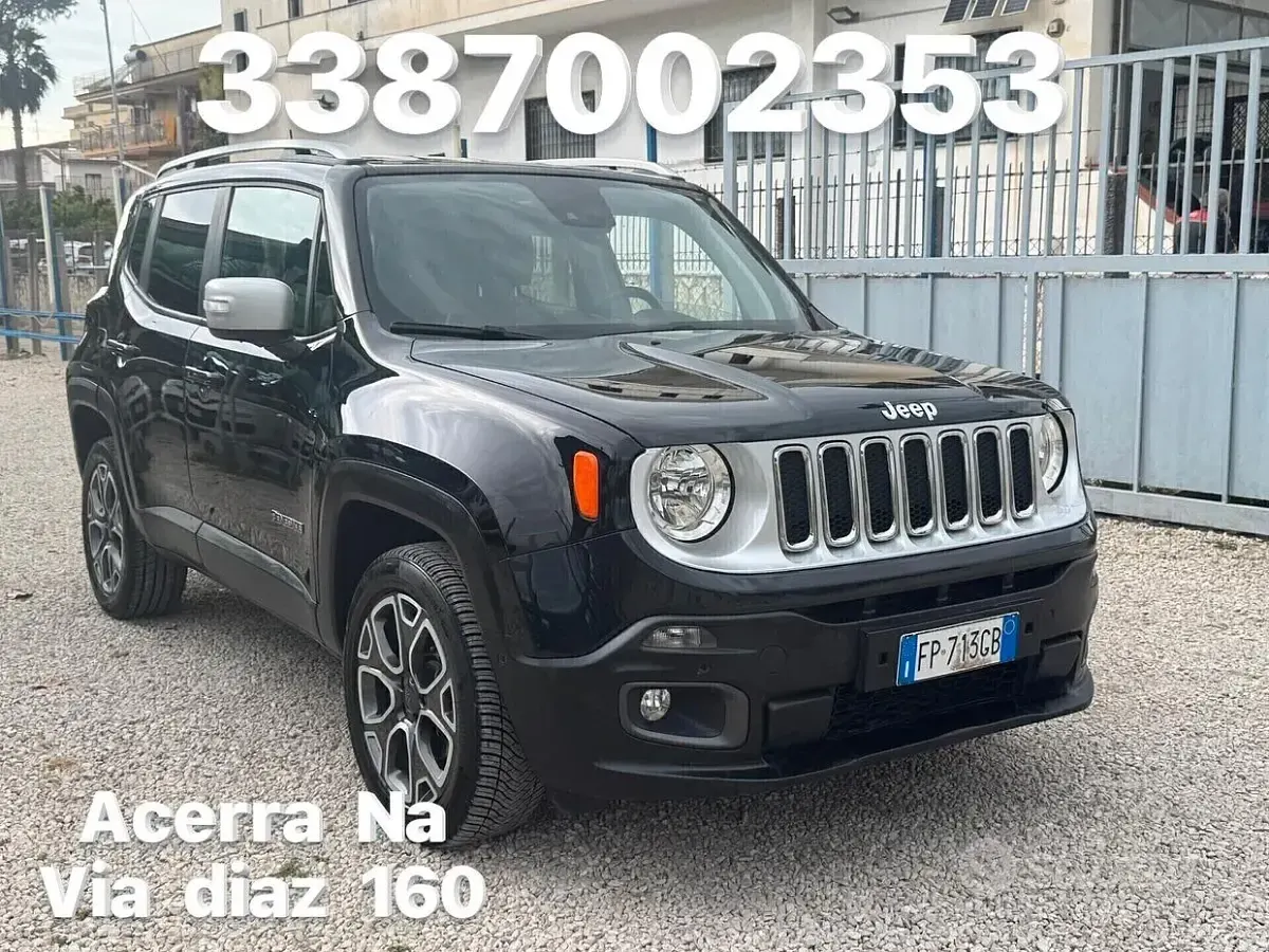 Usata Jeep Renegade Limited 140 CV (102 kW) 2018 Nero SUV