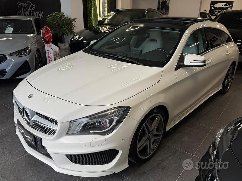 Usata Mercedes CLA220 Shooting Brake Premium 177 CV (130 kW) 2016 Bianco Station wagon