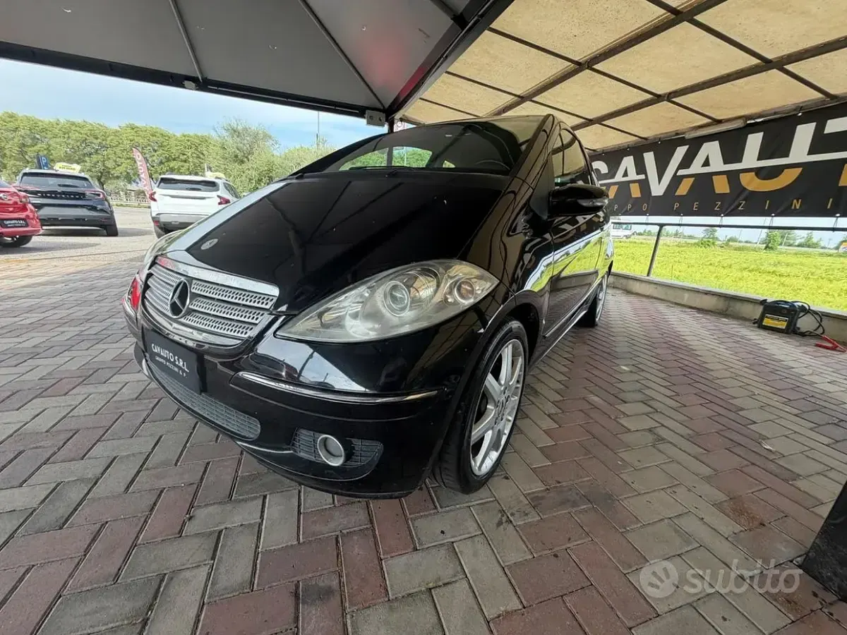 Usata Mercedes A170 Avantgarde 116 CV (85 kW) 2006 Nero Coupé