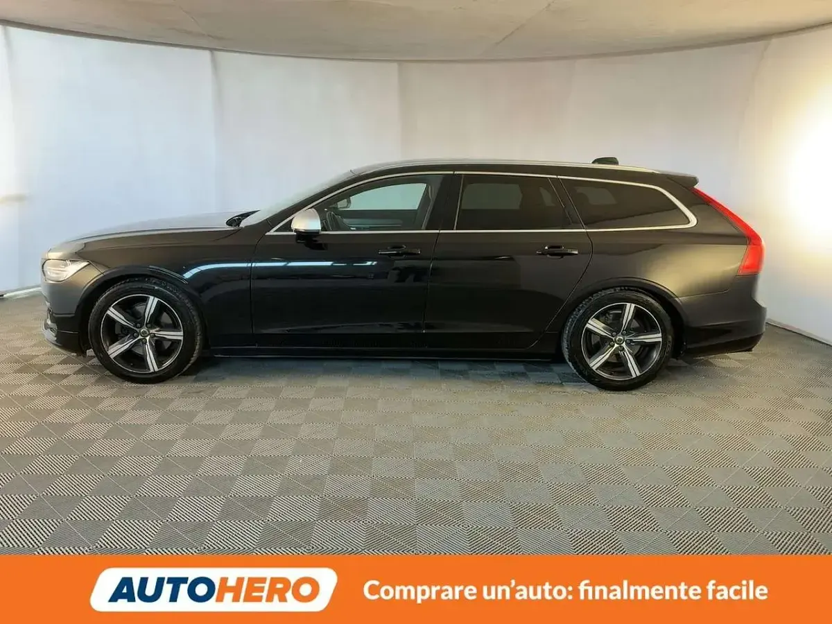 Usata Volvo V90 R-Design 190 CV (139 kW) 2017 Nero Station wagon