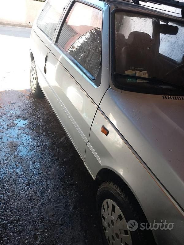 Usata Fiat Uno 1990 Grigio Utilitaria