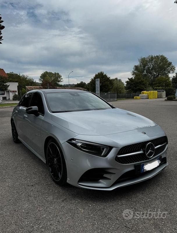 Usata Mercedes A200 Premium Plus 150 CV (110 kW) 2019 Grigio Berlina