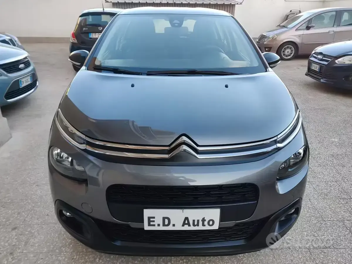 Usata Citroën C3 PureTech 82 CV (60 kW) 2018 Grigio Utilitaria