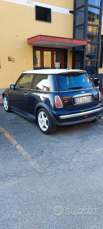Usata Mini Cooper 2002 Blu Utilitaria