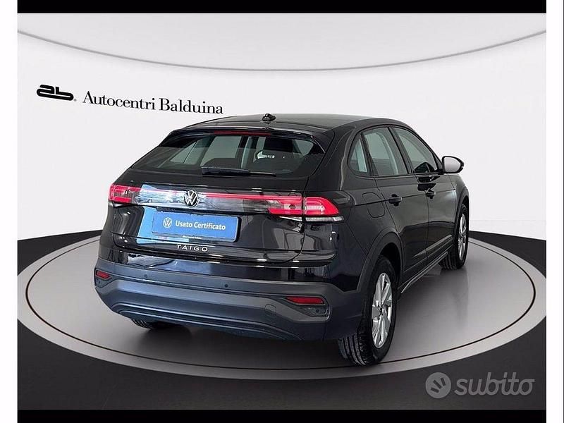 Usata VW Taigo Life 95 CV (69 kW) 2022 Nero perla SUV