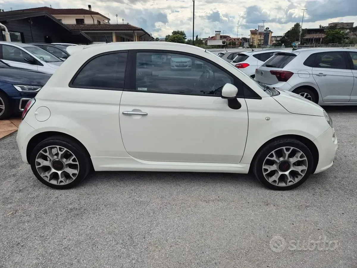 Usata Fiat 500S S 95 CV (69 kW) 2015 Bianco Utilitaria