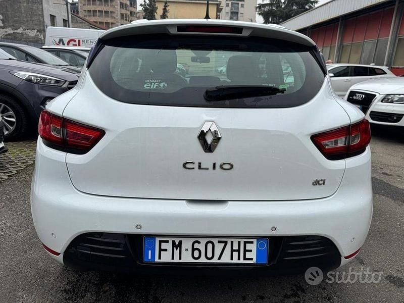 Usata Renault Clio IV Intens 75 CV (55 kW) 2017 Bianco Berlina