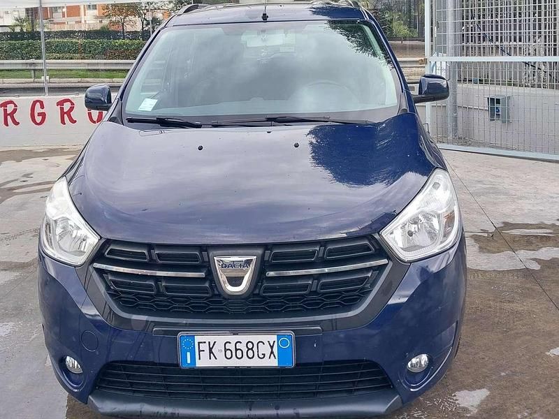 Usata Dacia Lodgy 102 CV (75 kW) 2017 Blu/azzurro Monovolume