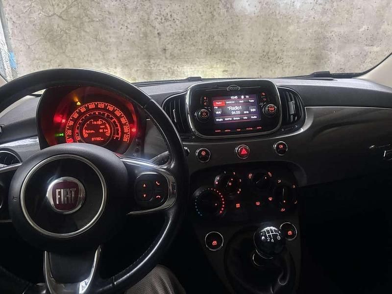 Usata Fiat 500 Lounge 69 CV (50 kW) 2017 Grigio Utilitaria