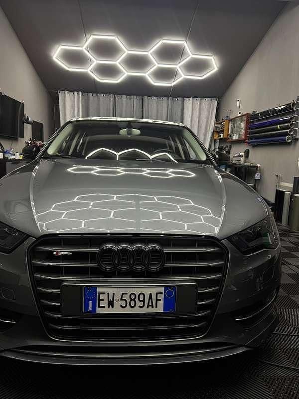 Usata Audi A3 S-Line 140 CV (102 kW) 2014 Grigio Berlina
