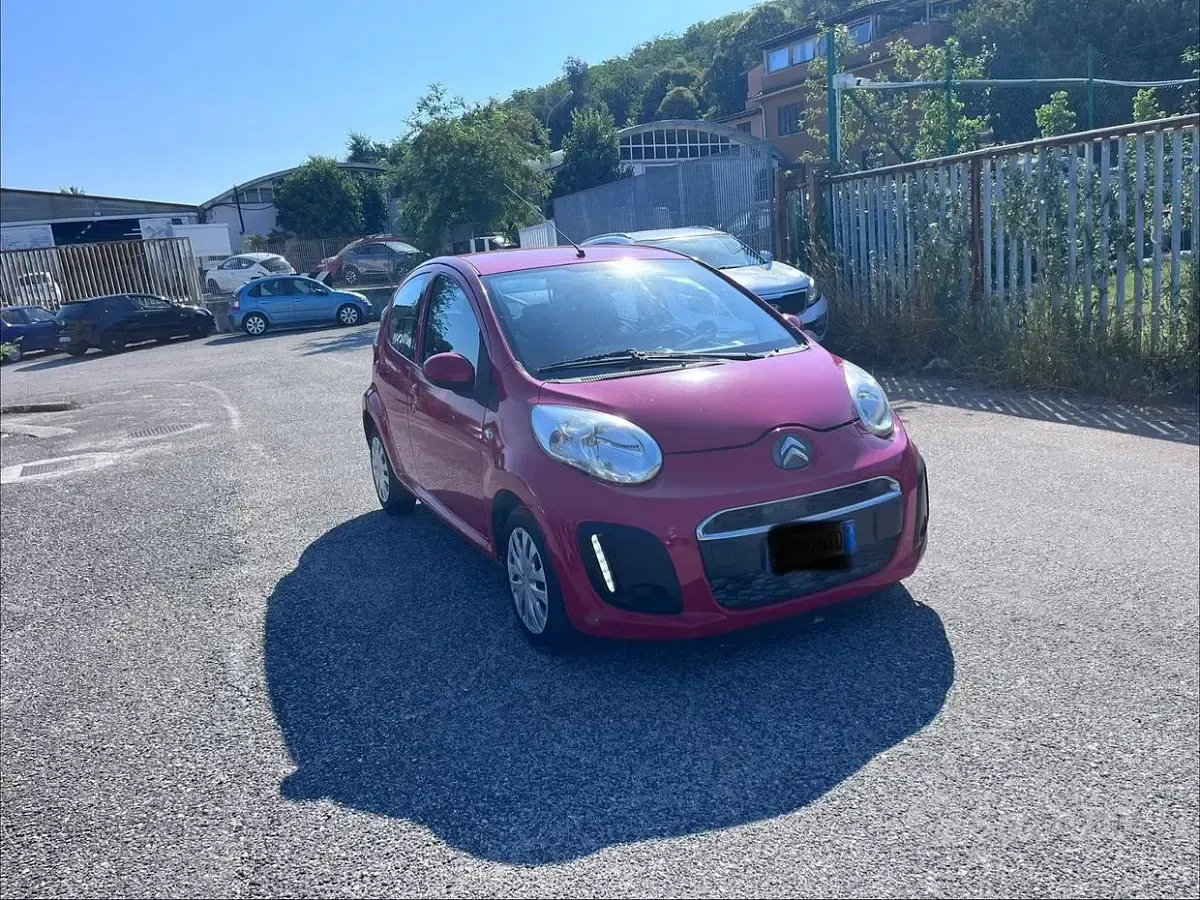 Usata Citroën C1 Attraction 68 CV (50 kW) 2013 Rosso Utilitaria