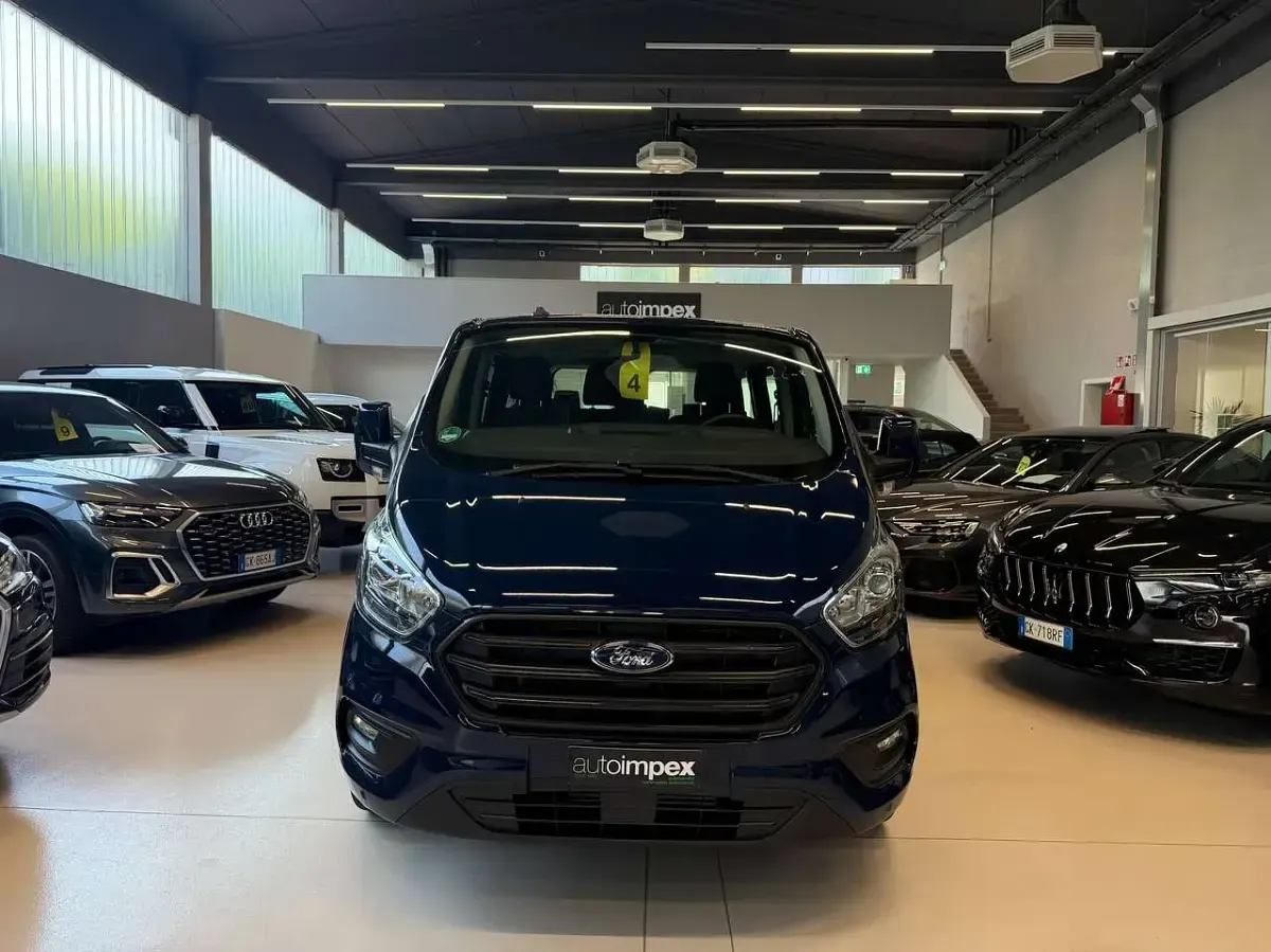 Usata Ford Transit Custom 105 CV (77 kW) 2021 Blu/azzurro Furgone