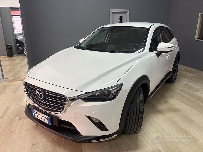 Usata Mazda CX-3 Exceed 115 CV (84 kW) 2019 Bianco SUV