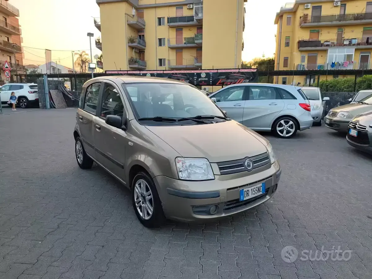 Usata Fiat Panda Emotion 60 CV (44 kW) 2008 Marrone Utilitaria