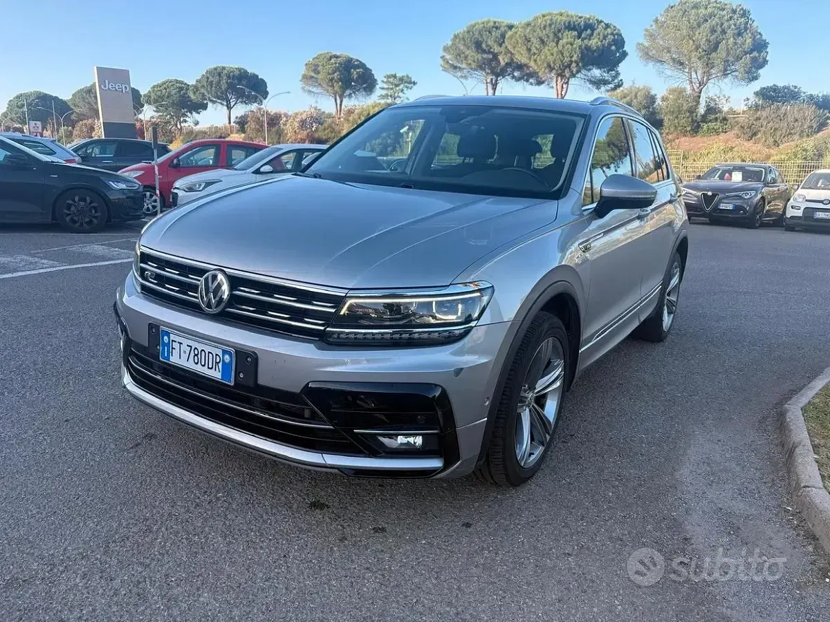 Usata VW Tiguan Advance 150 CV (110 kW) 2018 Grigio SUV