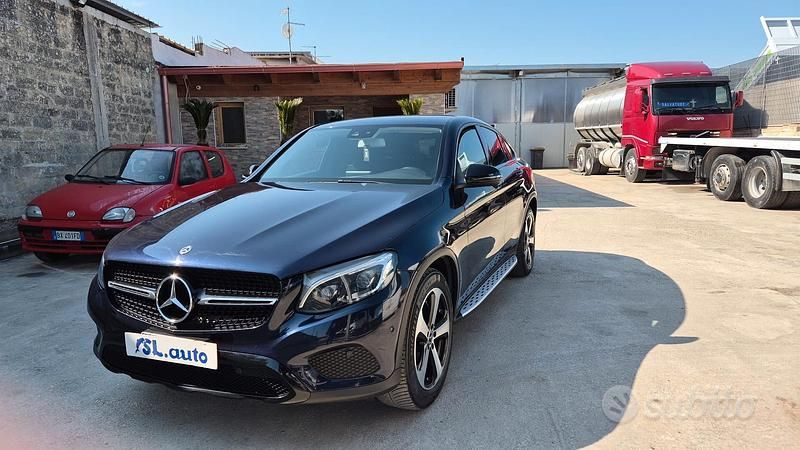 Usata Mercedes GLC250 Exclusive 2017 Nero Coupé