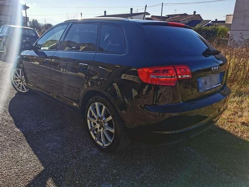 Usata Audi A3 Attraction 140 CV (102 kW) 2012 Nero Berlina