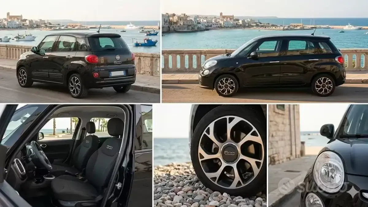 Usata Fiat 500L Urban 95 CV (69 kW) 2020 Nero Monovolume
