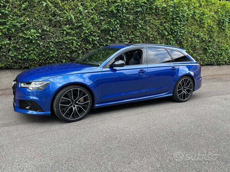 Usata Audi RS6 Performance 605 CV (444 kW) 2018 Blu Station wagon