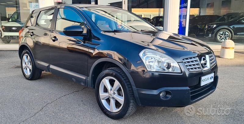 Usata Nissan Qashqai Acenta 106 CV (77 kW) 2009 Nero SUV