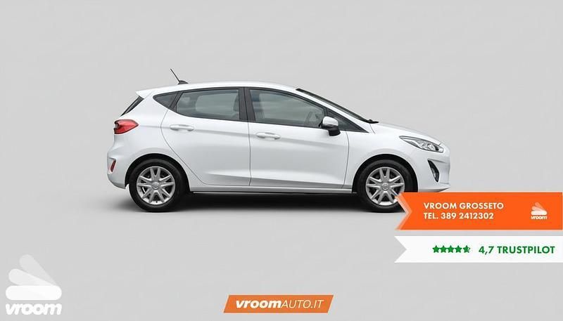 Usata Ford Fiesta 85 CV (62 kW) 2020 Bianco Berlina